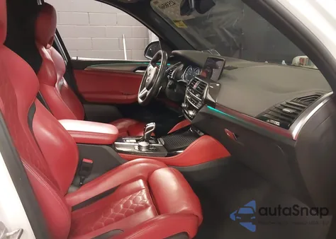 2020 BMW X3 M Competition z USA, uszkodzony, nr VIN 5YMTS0C06LLT10800